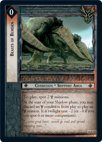 Beasts of Burden (15C97) Card Image