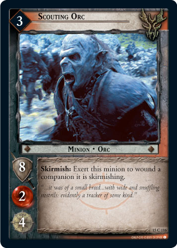 Scouting Orc (15C116) Card Image