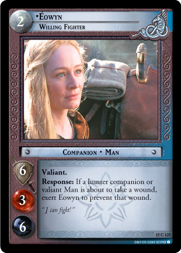 Eowyn, Willing Fighter (15C125) Card Image