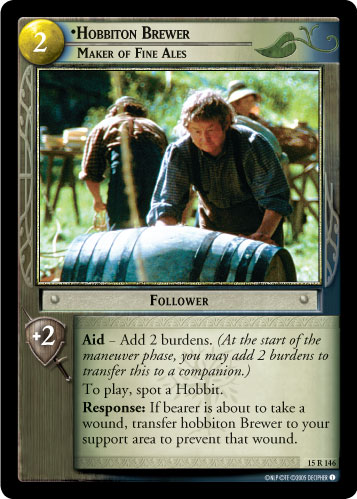 Hobbiton Brewer, Maker of Fine Ales (15R146) Card Image