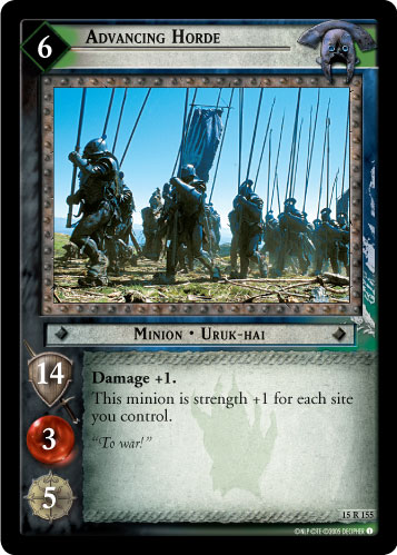 Advancing Horde (15R155) Card Image