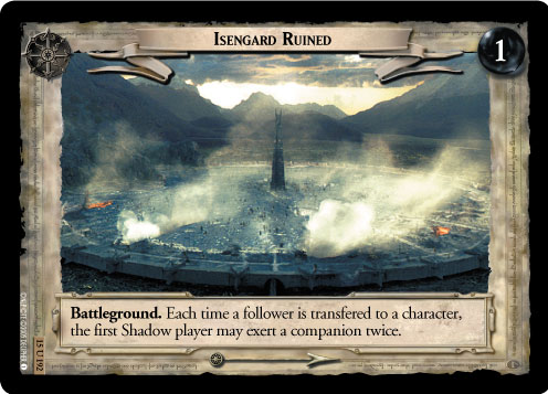 Isengard Ruined (15U192) Card Image