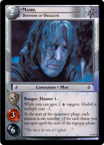 Madril, Defender of Osgiliath (F) (15RF10) Card Image