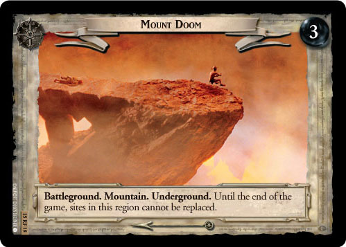 Mount Doom (F) (15RF18) Card Image
