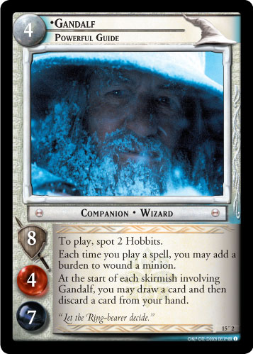 Gandalf, Powerful Guide (O) (15O2) Card Image
