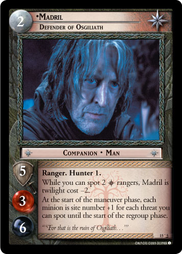 Madril, Defender of Osgiliath (O) (15O5) Card Image