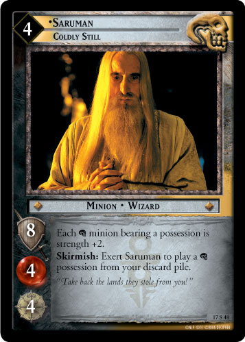 Saruman, Coldly Still (17S48) Card Image