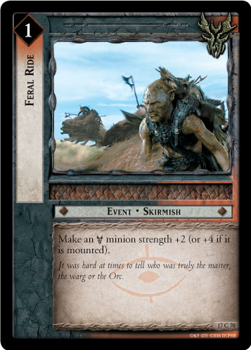 Feral Ride (17C70) Card Image