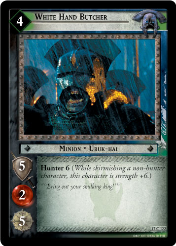 White Hand Butcher (17C122) Card Image