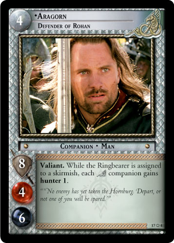 Aragorn, Defender of Rohan (O) (17O4) Card Image
