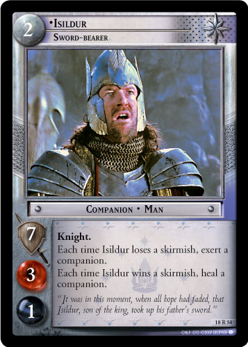 Isildur, Sword-Bearer (18R54) Card Image