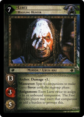 Lurtz, Halfling Hunter (18R118) Card Image