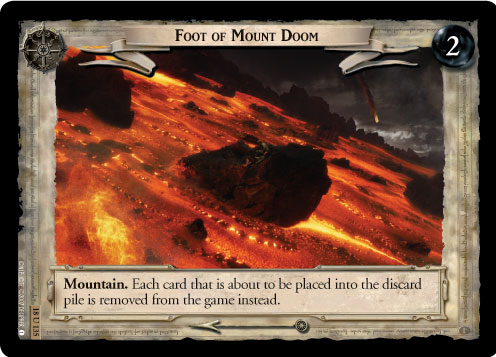 Foot of Mount Doom (18U135) Card Image
