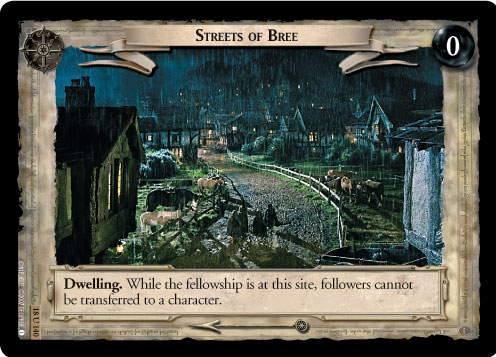 Streets of Bree (18U140) Card Image