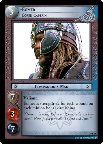 Eomer, Eored Captain (19P25) Card Image