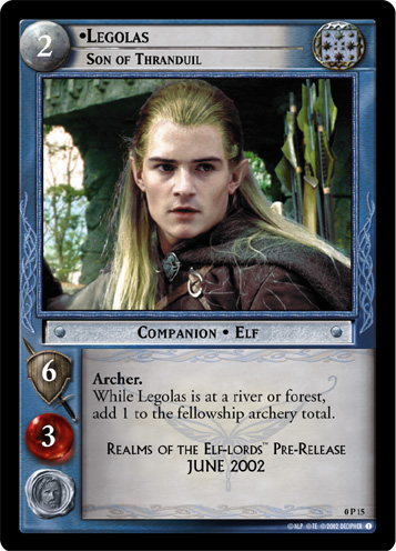 LoTR TCG Realms of the Elf Lords Orc Slayer FOIL 3U97 