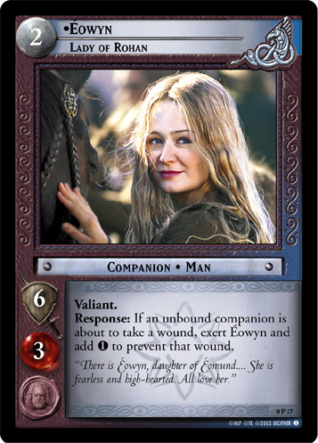 Eowyn, Lady of Rohan (P) (0P17) Card Image