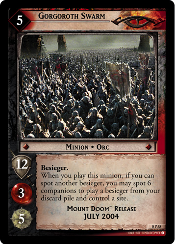 Gorgoroth Swarm (P) (0P55) Card Image