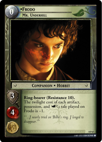 Frodo, Mr. Underhill (P) (0P67) Card Image