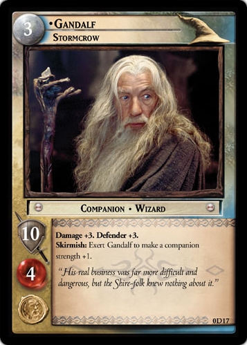 Gandalf, Stormcrow (D) (0D17) Card Image
