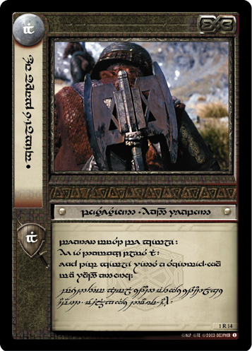 Gimli's Battle Axe (T) (1R14T) Card Image