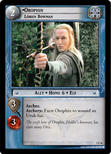 Orophin, Lorien Bowman (1U56) Card Image