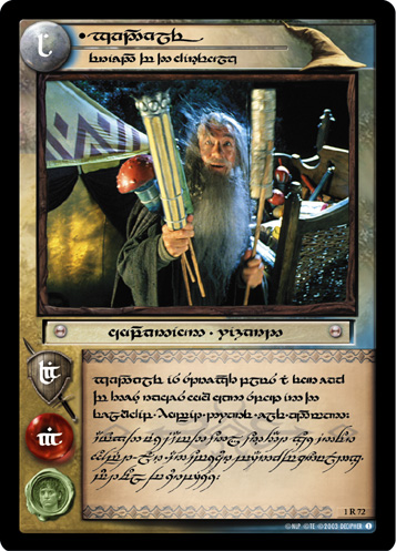 Gandalf, Friend of the Shirefolk (T) (1R72T) Card Image