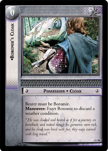 Boromir's Cloak (1U98) Card Image