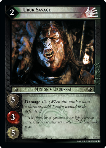 Uruk Savage (1C151) Card Image