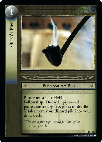 Bilbo's Pipe (1U285) Card Image