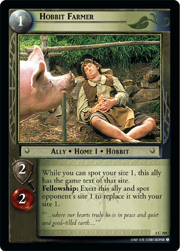 Hobbit Farmer (1C295) Card Image