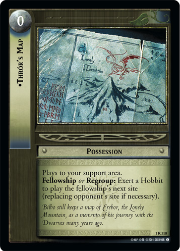 Thror's Map (1R318) Card Image