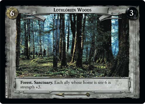 Lothlorien Woods (1U352) Card Image