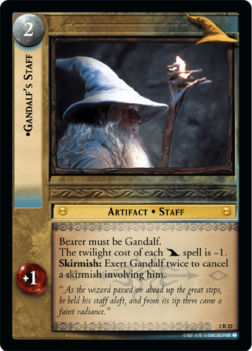 Gandalf's Staff (2R22) Card Image
