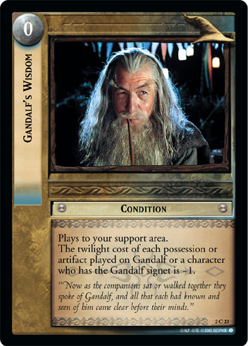 Gandalf's Wisdom (2C23) Card Image