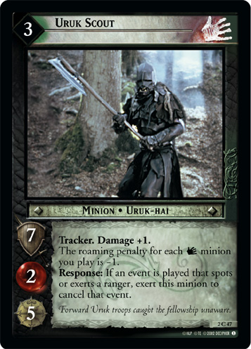 LotR TCG Wiki: Invincible Uruk (11S190)