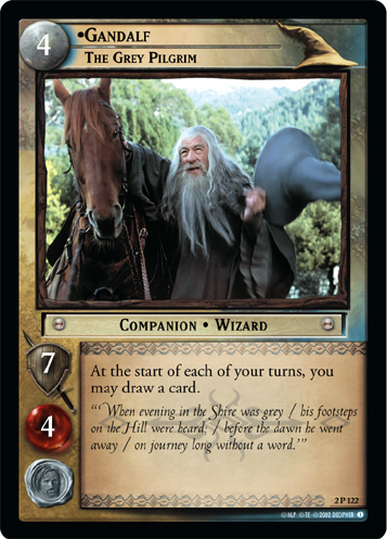 Gandalf, The Grey Pilgrim (2P122) Card Image