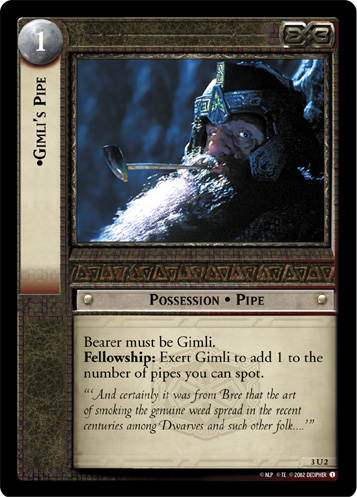 Gimli's Pipe (3U2) Card Image