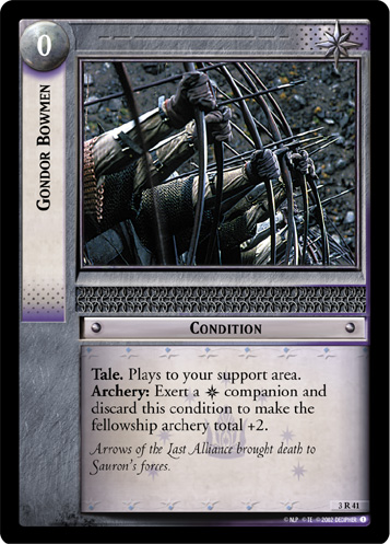 Gondor Bowmen (3R41) Card Image