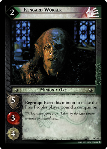 Isengard Worker (3C62) Card Image
