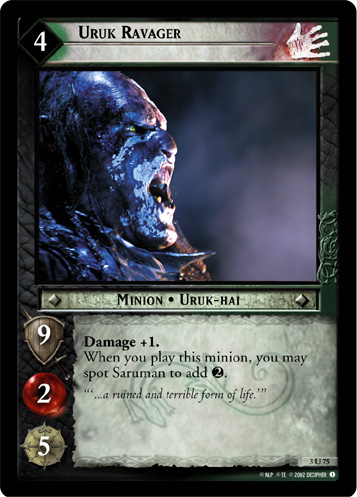 Uruk Ravager (3U75) Card Image
