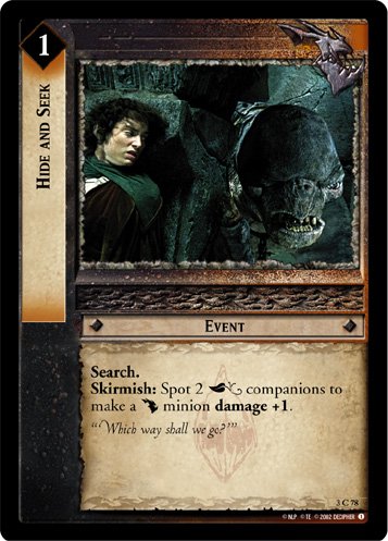 Hide and Seek (3C78) Card Image