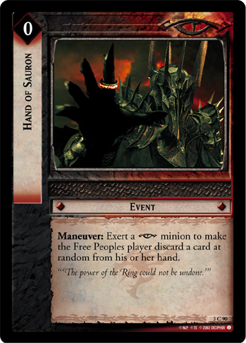 Hand of Sauron (3C90) Card Image