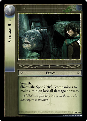 Seek and Hide (3C112) Card Image