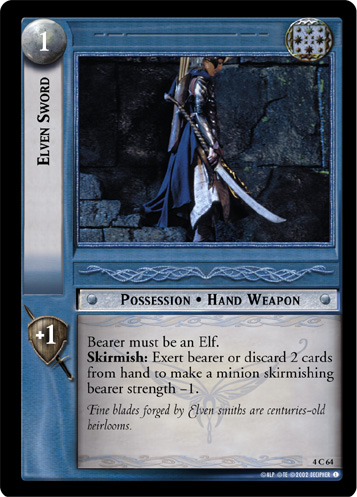 Elven Sword (4C64) Card Image