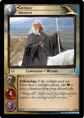Gandalf, Greyhame (4R89) Card Image