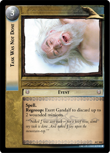 Task Was Not Done (4C102) Card Image