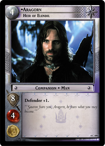 Aragorn, Heir of Elendil (4C109) Card Image