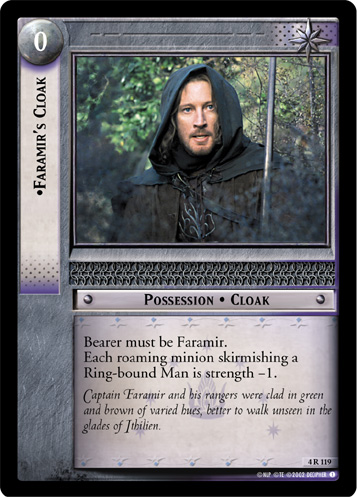 Faramir's Cloak (4R119) Card Image