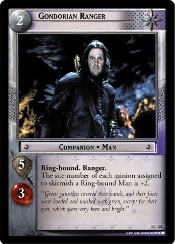 Gondorian Ranger (4C122) Card Image